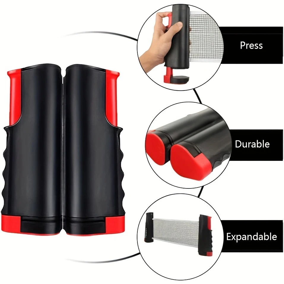 🔥 Limited Time Offer 🏓 NetFlex All-in-One Table Tennis Set – Play Anytime, Anywhere